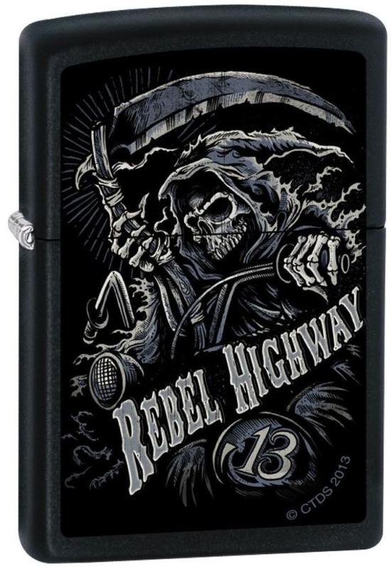 Öngyújtó Zippo Rebel Highway 2748