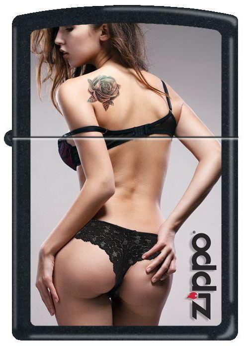 Öngyújtó Zippo Tattoo Girl Logo 3928