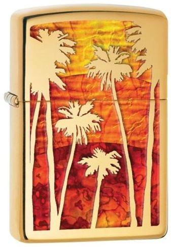 Öngyújtó Zippo Fuzion Palm tree Sunset 29420