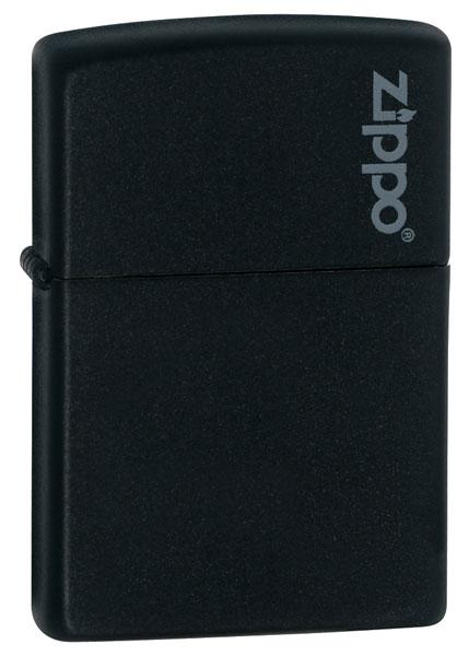 Öngyújtó Zippo Black Matte w/Zippo Logo 26092