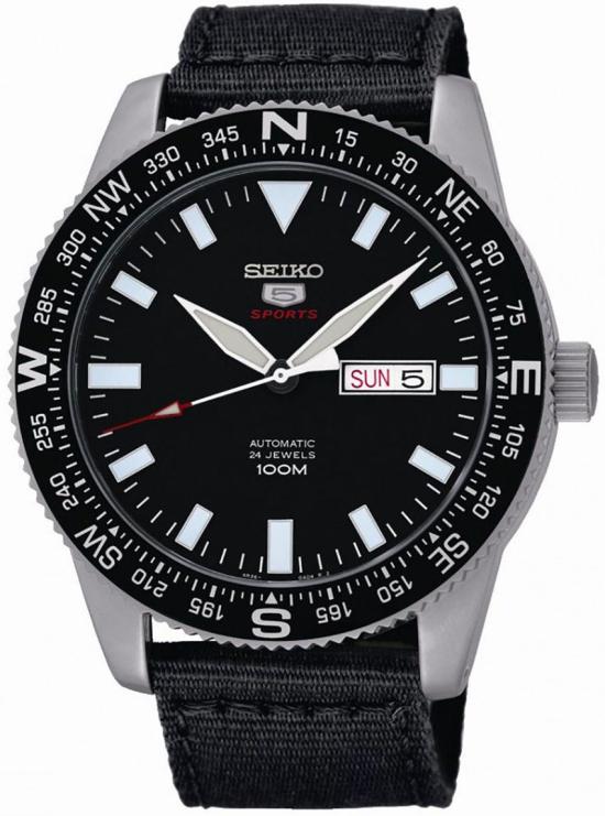 Karóra Seiko Sports 5 SRP667K1 Automatic Military