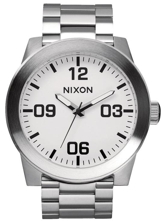 Karóra Nixon Corporal SS White A346 100