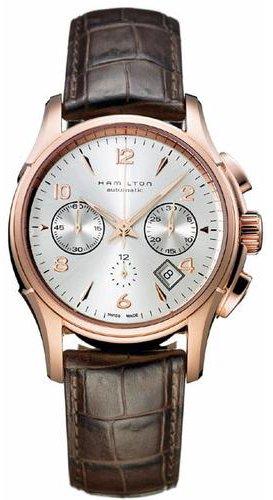 Karóra Hamilton JazzMaster Auto Chrono Rose Gold H32646555