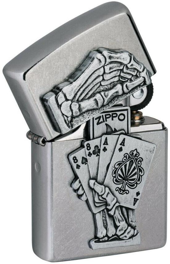 Öngyújtó Zippo Dead Mans Hand Emblem 49536