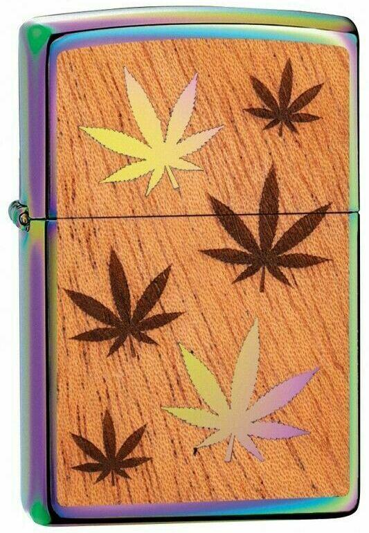 Öngyújtó Zippo Cannabis Leaf Woodchuck 29903