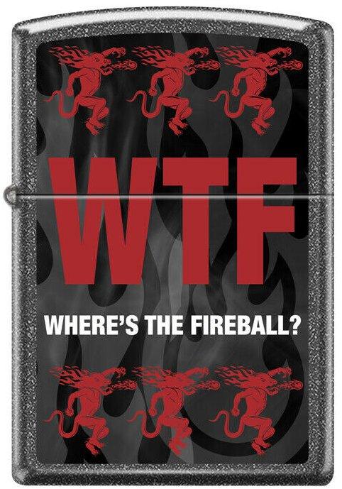 Öngyújtó Zippo Fireball Whiskey WTF 0043