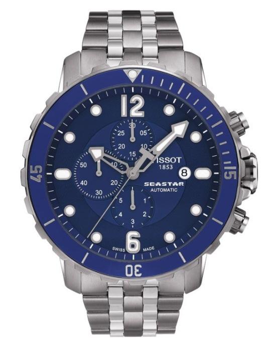 Karóra Tissot Seastar 1000 Automatic Chrono T066.427.11.047.02