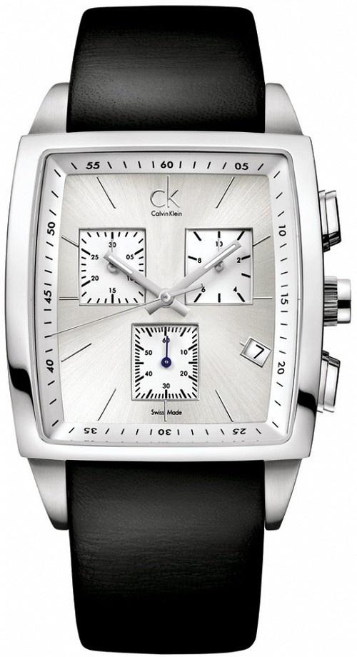 Karóra Calvin Klein Bold Square Chrono K3047120  