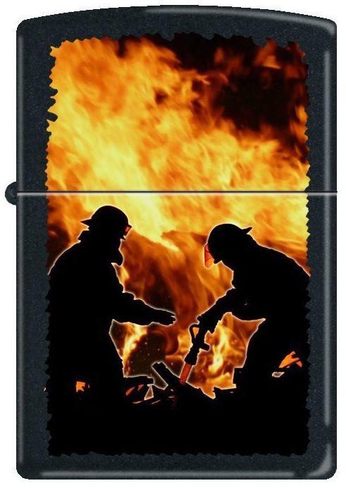 Öngyújtó Zippo Firemen and Flames 0229
