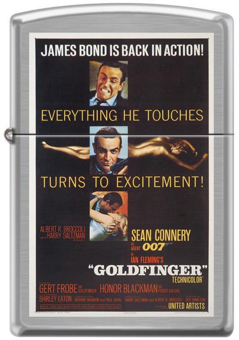 Öngyújtó Zippo 6271 James Bond Goldfinger
