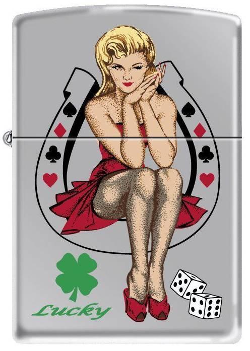 Öngyújtó Zippo Lady Luck Dices 7714