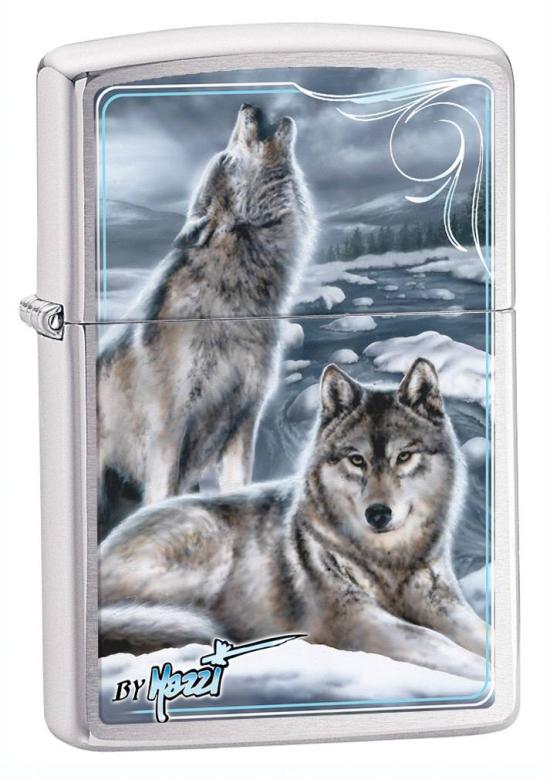 Öngyújtó Zippo Mazzi - Winter Wolves 21576