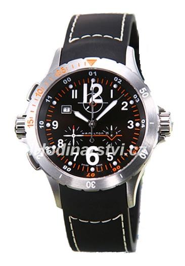 Karóra Hamilton Khaki Air Chrono Quartz H74512333