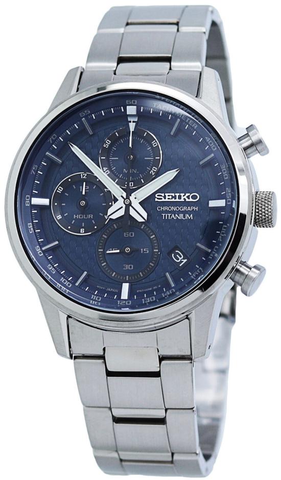 Karóra Seiko SSB387P1 Titanium Chronograph