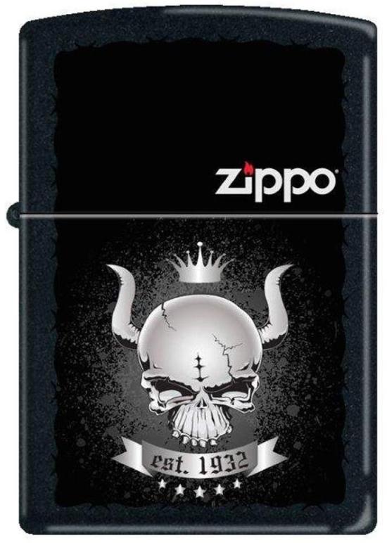 Öngyújtó Zippo Skull Crown 26659