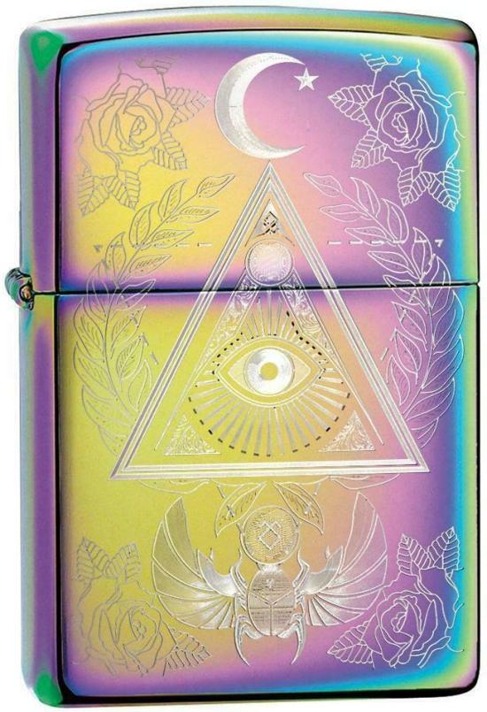 Öngyújtó Zippo Eye of Providence Desing 49061