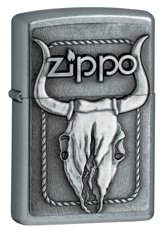 Öngyújtó Zippo Bull Skull Emblem 20286