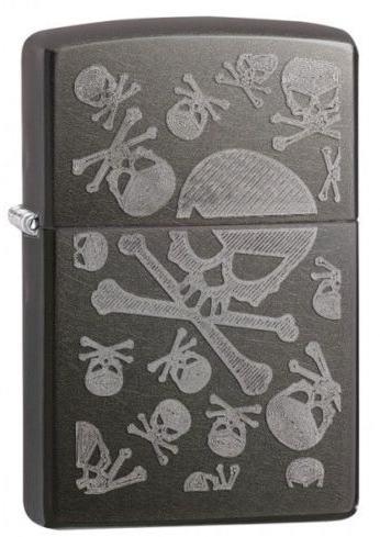 Öngyújtó Zippo Iced Skulls 28685