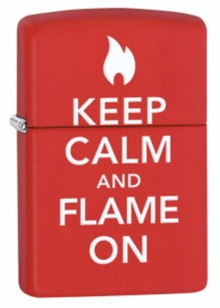 Öngyújtó Zippo Keep Calm And Flame On 28671