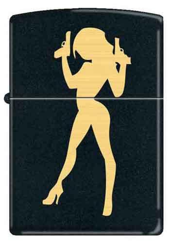 Öngyújtó Zippo Big Guns Sexy Woman 9551