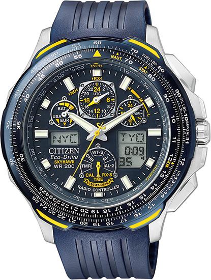 Karóra Citizen JY0064-00L Blue Angels Skyhawk Radiocontroll