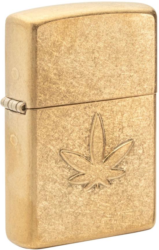 Öngyújtó Zippo Stamped Leaf Cannabis 49569