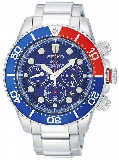 Karóra Seiko Solar SSC019P1 Chrono