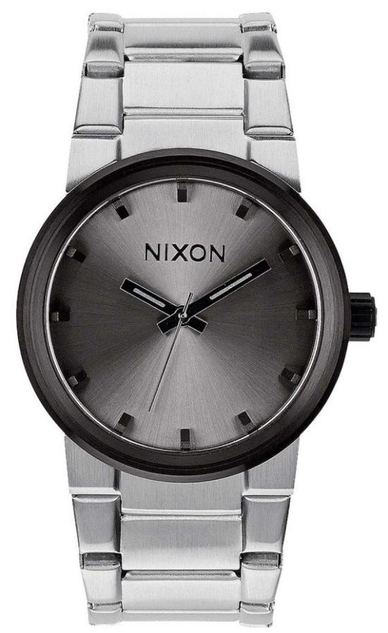 Karóra Nixon Cannon Silver Gunmetal A160 1762