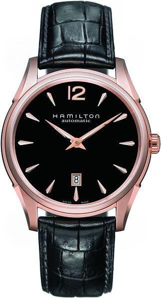Karóra Hamilton JazzMaster Slim 43mm Pink Gold H38645735