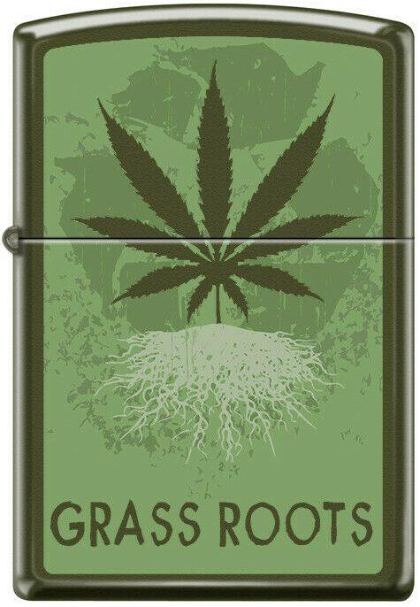 Öngyújtó Zippo Cannabis Grass Roots 1561