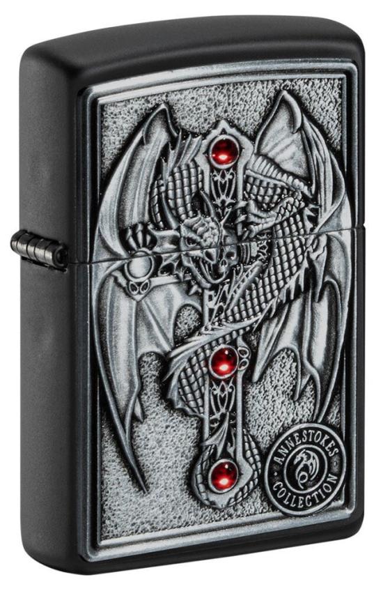 Öngyújtó Zippo Anne Stokes Gothic Guardian Emblem 49755