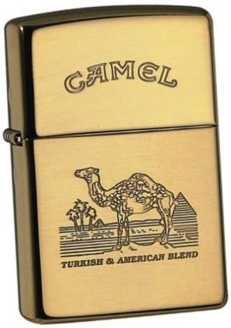 Öngyújtó Zippo Camel Turkish Brass