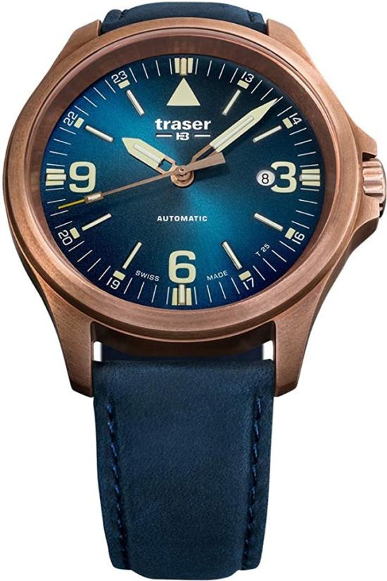 Karóra Traser P67 Officer Pro Automatic Bronze Blue 108074