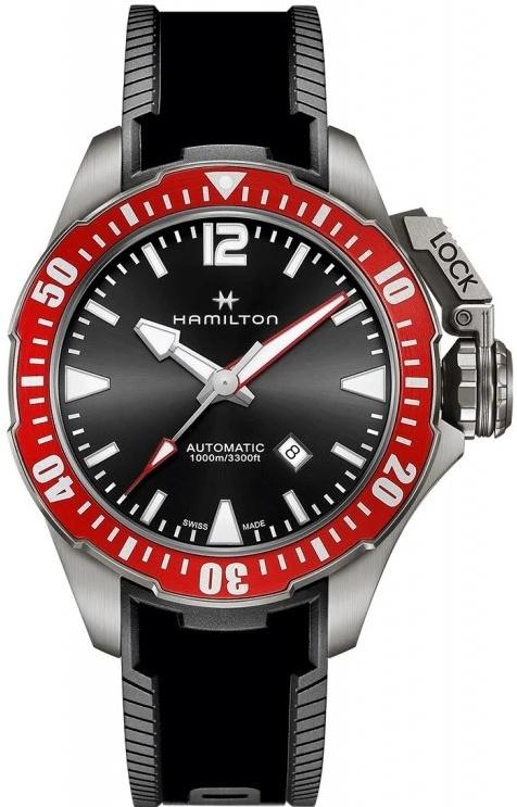 Karóra Hamilton Khaki Navy Frogman Auto H77805335