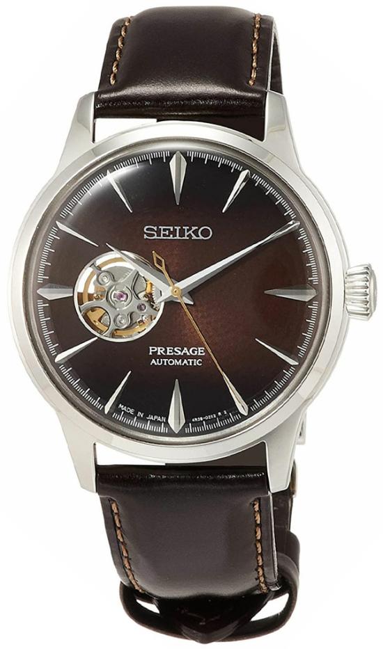 Karóra Seiko SSA407J1 Presage Automatic Open Heart Cocktail Time