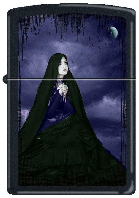 Öngyújtó Zippo Gothic Lady in Black 7219