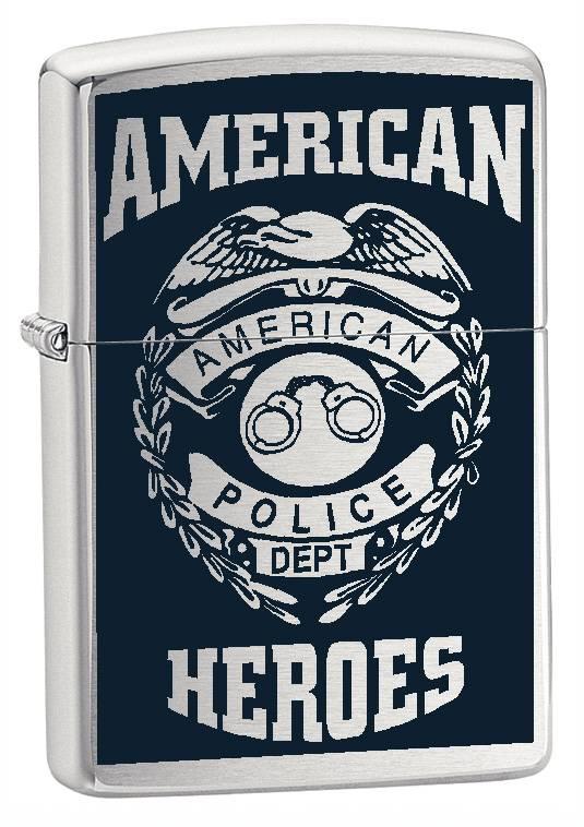 Öngyújtó Zippo American Hero Police 25204