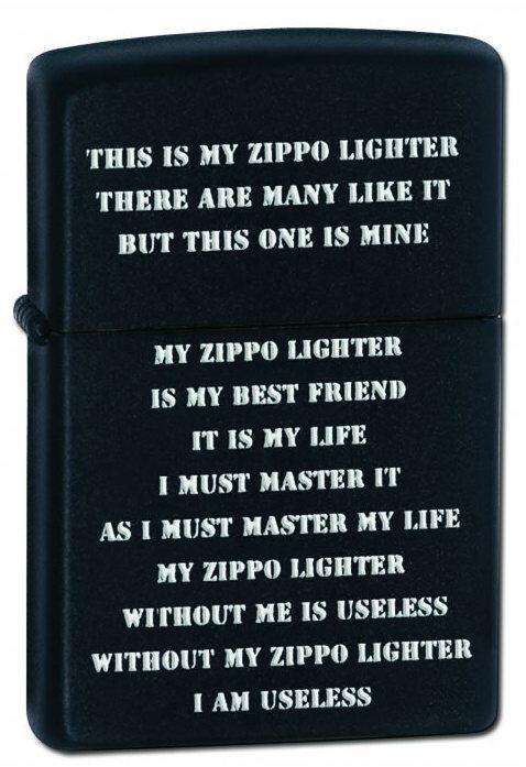 Öngyújtó Zippo Creed 24710