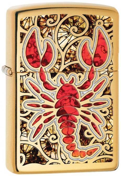 Öngyújtó Zippo Scorpion Shell 29096