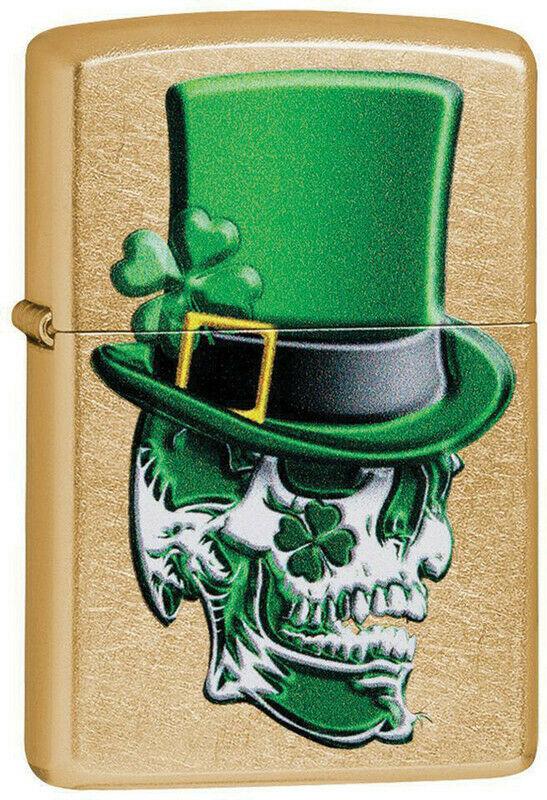 Öngyújtó Zippo Irish Skull 49121