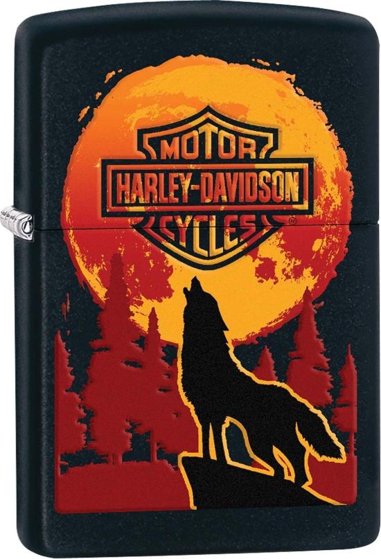 Öngyújtó Zippo Harley Davidson Wolf 7767