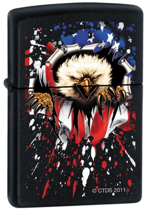 Öngyújtó Zippo Bald Eagle Flag 7281