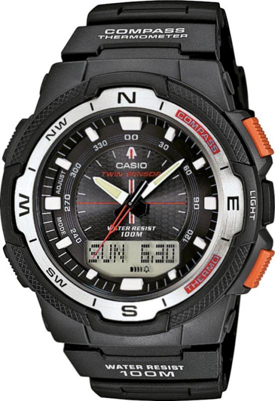 Karóra CASIO Twin Sensor SGW-500H-1B 