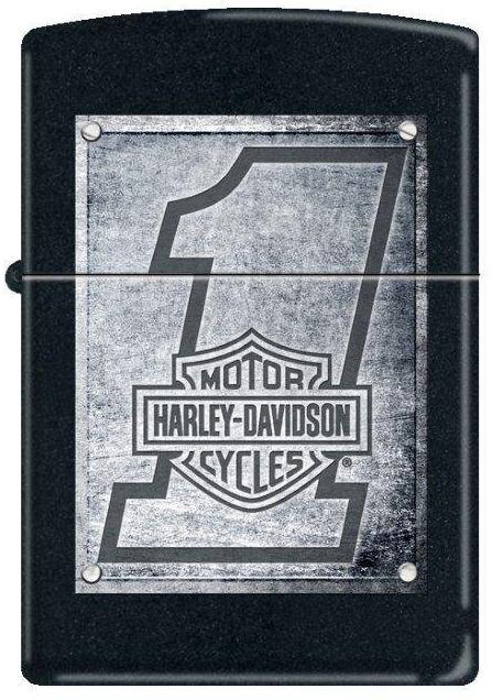 Öngyújtó Zippo Harley Davidson Metal Wood 8525