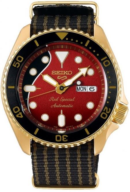 Karóra Seiko SRPH80K1 5 Sports Automatic Brian May Red Special Limited Edition 12 500 pcs
