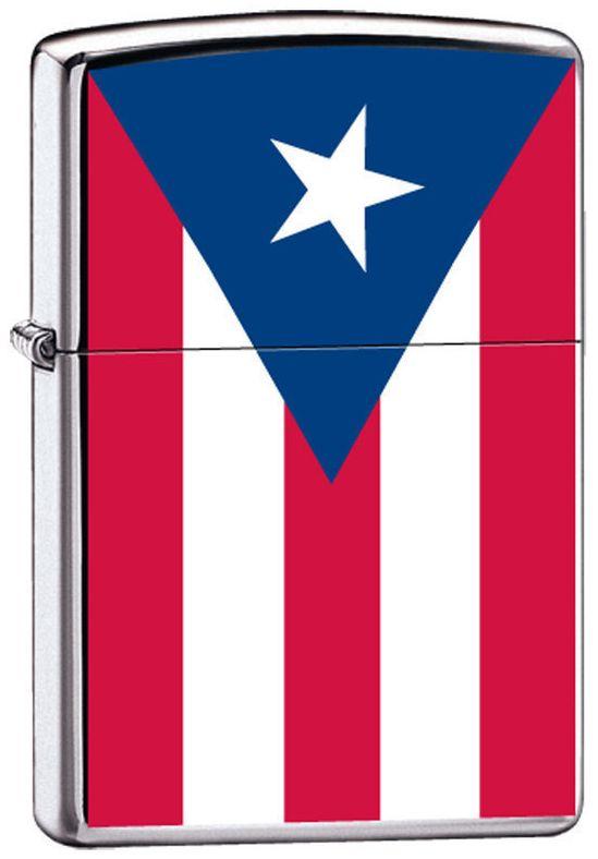 Öngyújtó Zippo Puerto Rico Flag 7966