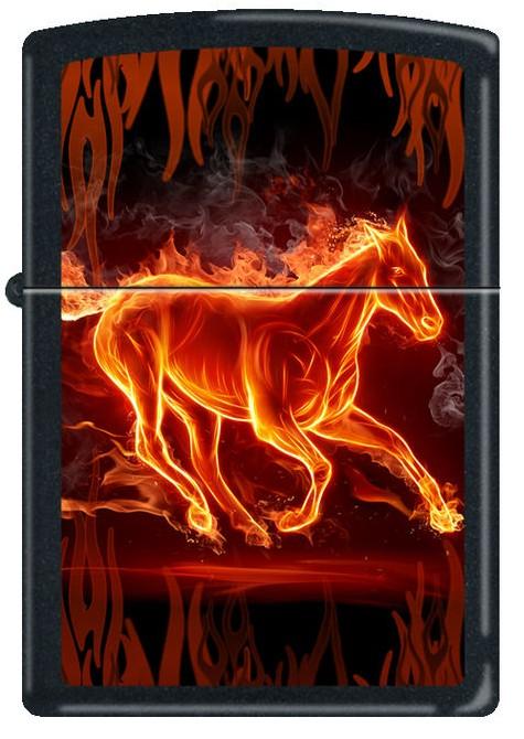 Öngyújtó Zippo Horse Flaming 26382