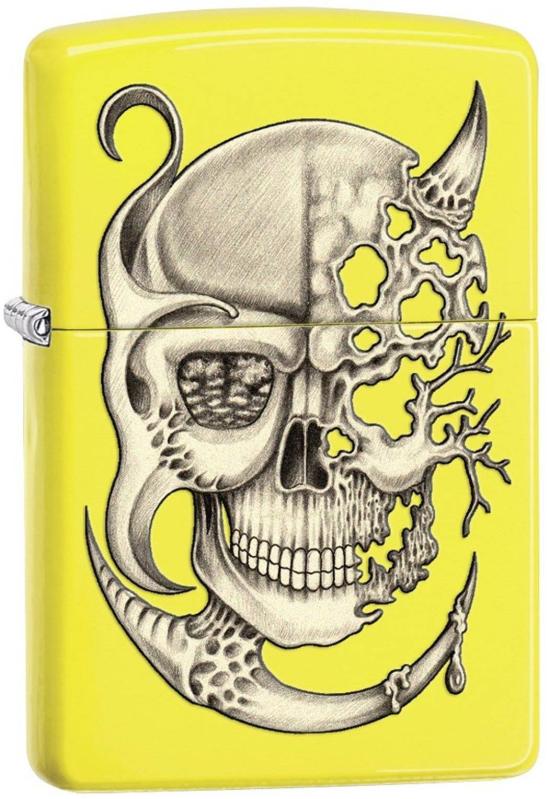 Öngyújtó Zippo Surreal Skull 2528