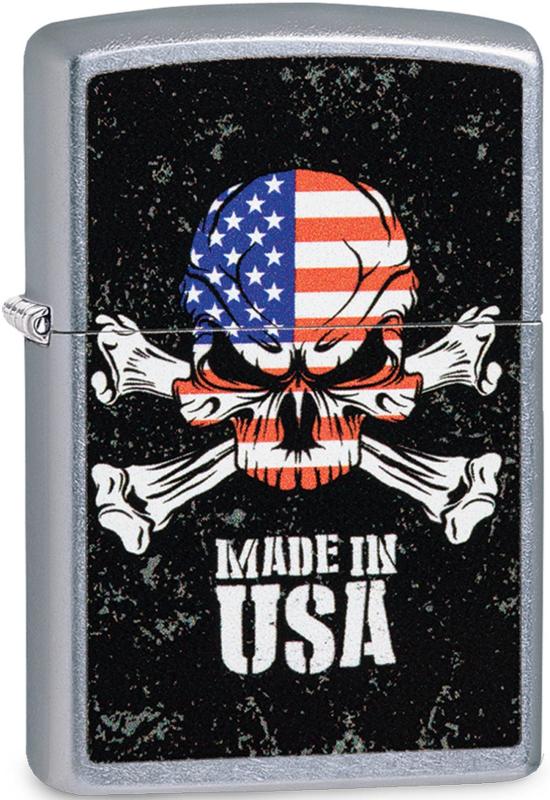 Öngyújtó Zippo Made in USA Skull 1358