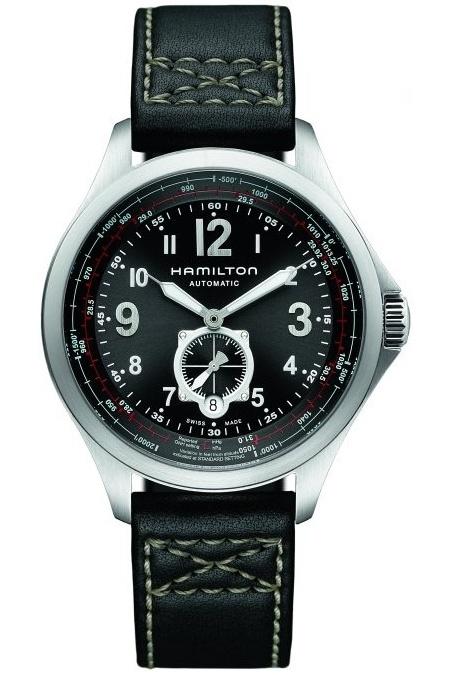 Karóra Hamilton Khaki Aviation QNE H76655733